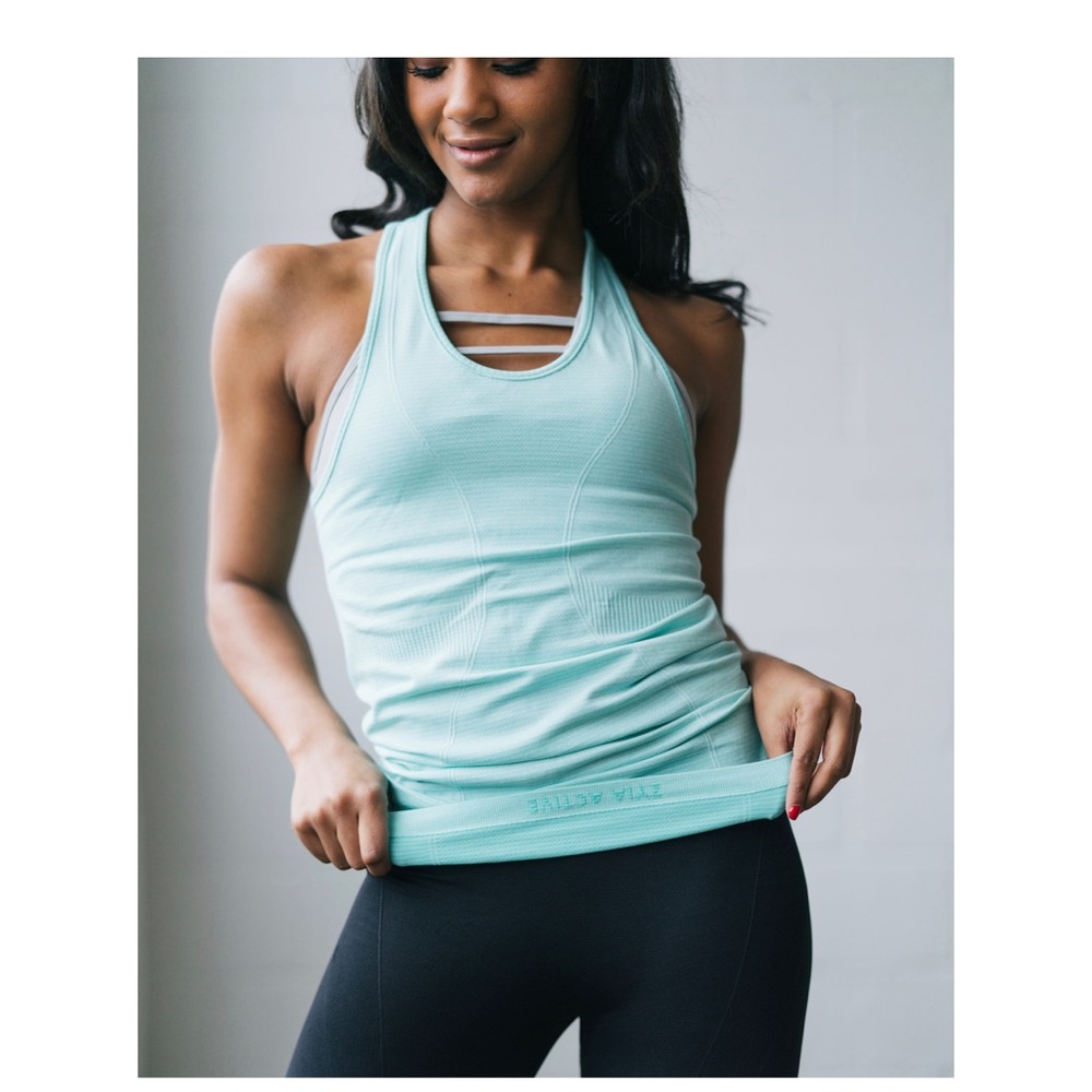 Zyia Turquoise Copper Charged Tank